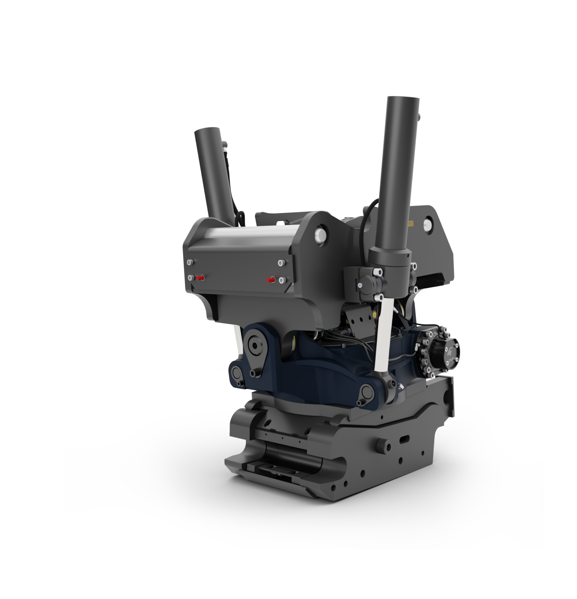 Swedish tiltrotator from SMP Parts called ST28 and can handle up to 28 ton